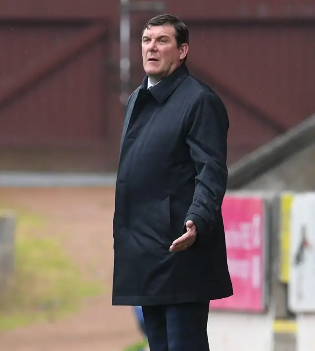 St Johnstone boss Tommy Wright