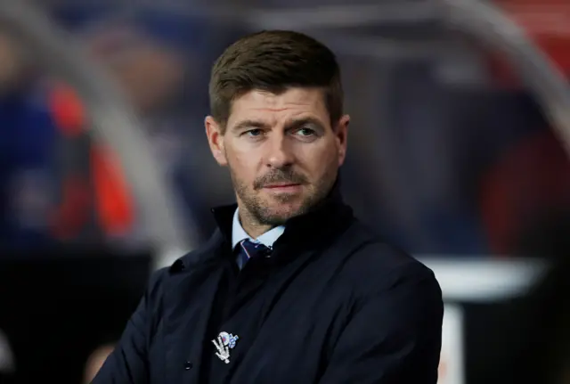 Rangers boss Steven Gerrard