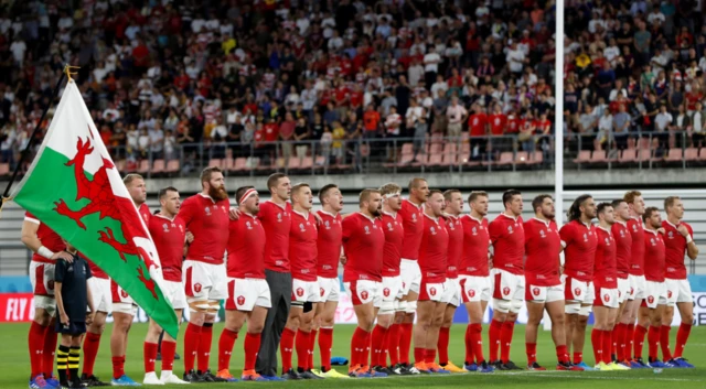 Wales prepares to play Georgia in the Rugby World Cup