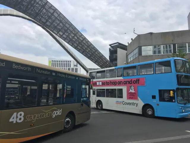 Buses in Coventry