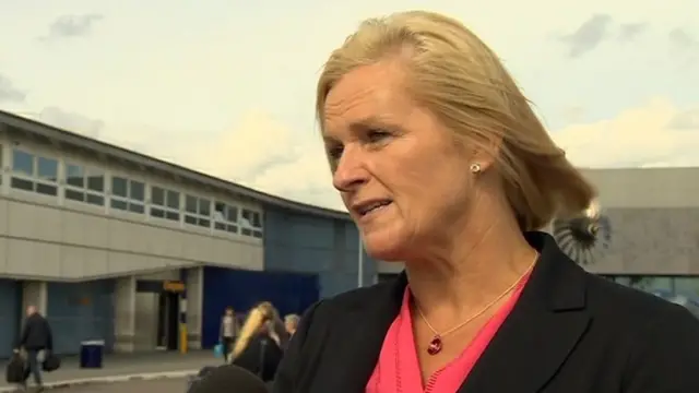 Karen Smart, the managing director of East Midlands Airport,