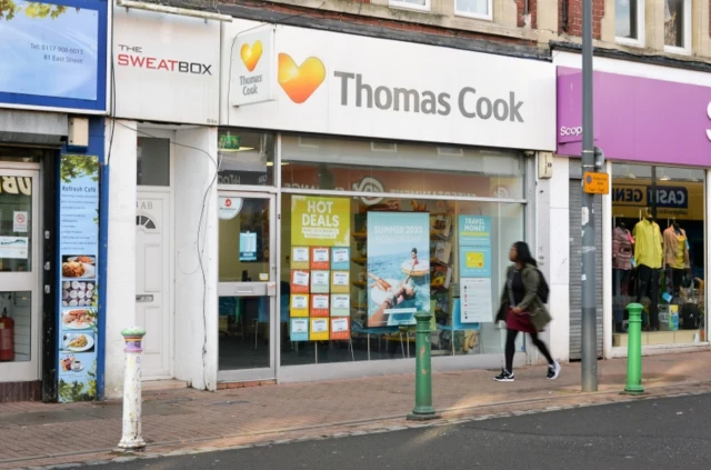 Thomas Cook shop