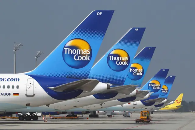 Thomas Cook planes