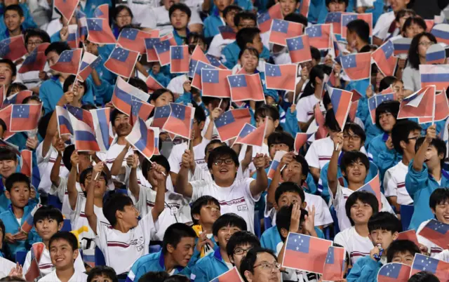 samoa flags