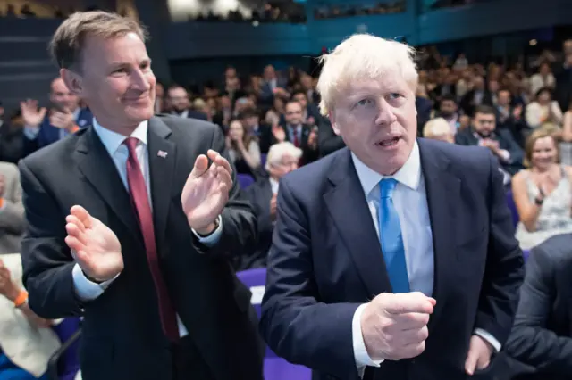 jeremy hunt and boris johnson