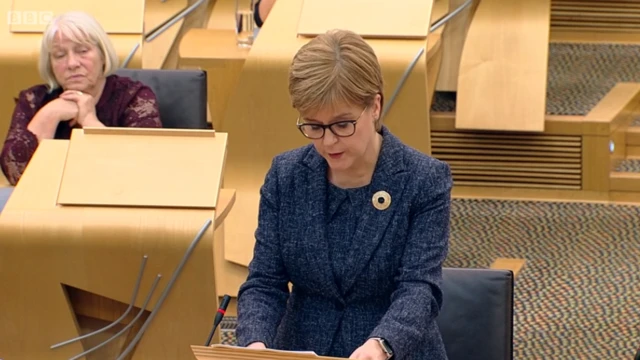 First Minister Nicola Sturgeon