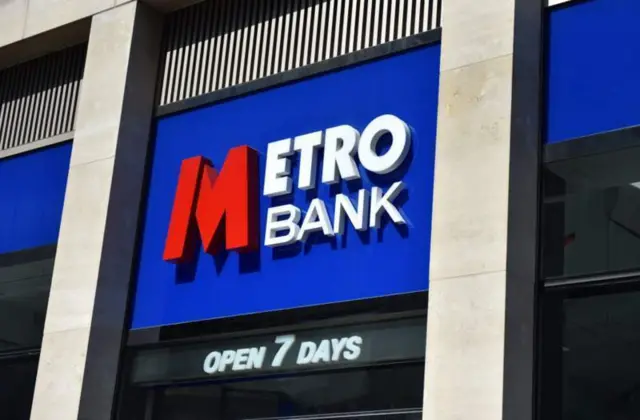 Metro Bank sign