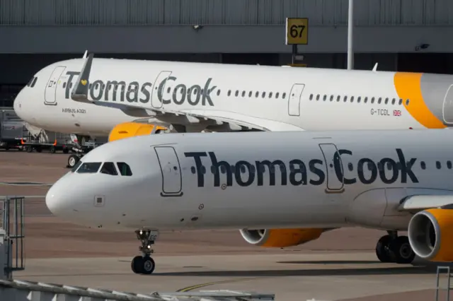 Thomas Cook planes