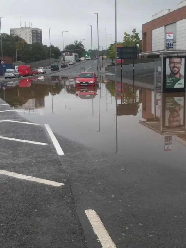 Longbridge flooding