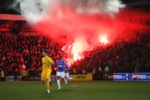 Flares at Almondvale