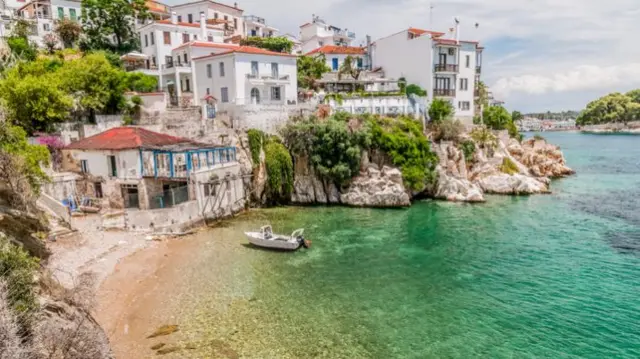 Skiathos old harbour