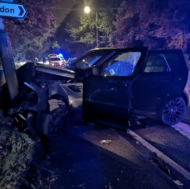 Crash in Allestree