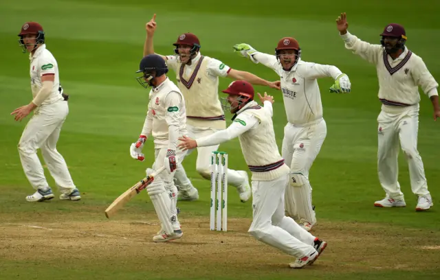 Somerset celebrate