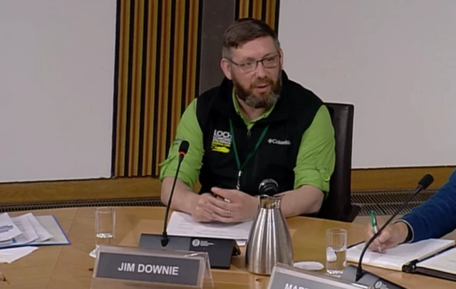 Jim Downie from Loch Lomond and the Trossachs National Park Authority