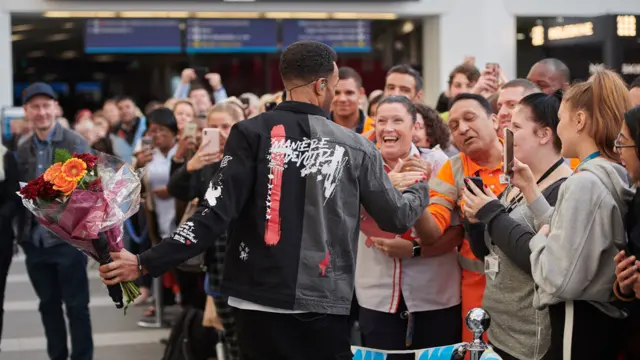 Craig David at New Street Station