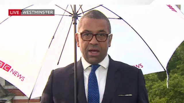 Conservative Party Chairman James Cleverly