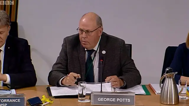 George Potts from the Scottish Countryside Rangers Association