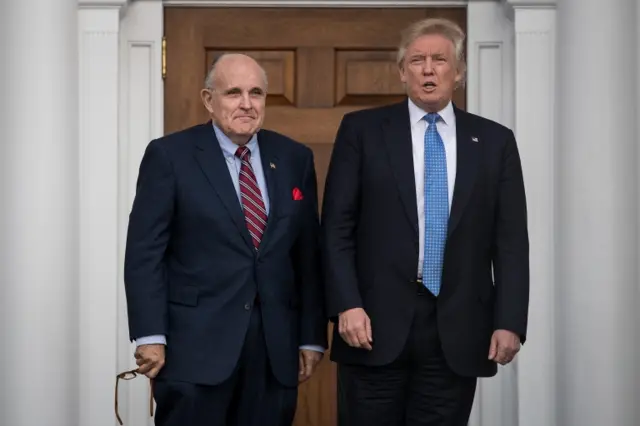 Giuliani and Trump