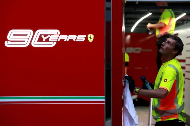 ferrari garage