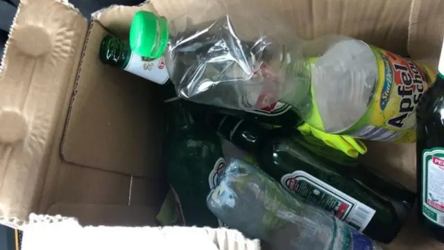 Beer bottles