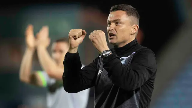 Hibernian manager Paul Heckingbottom