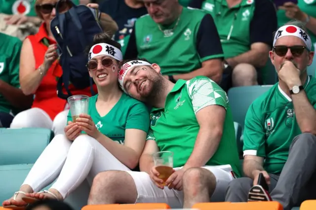 Ireland fans