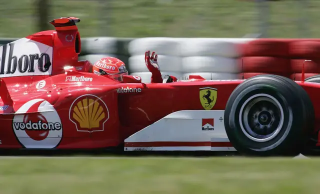 michael schumacher san marino 2004