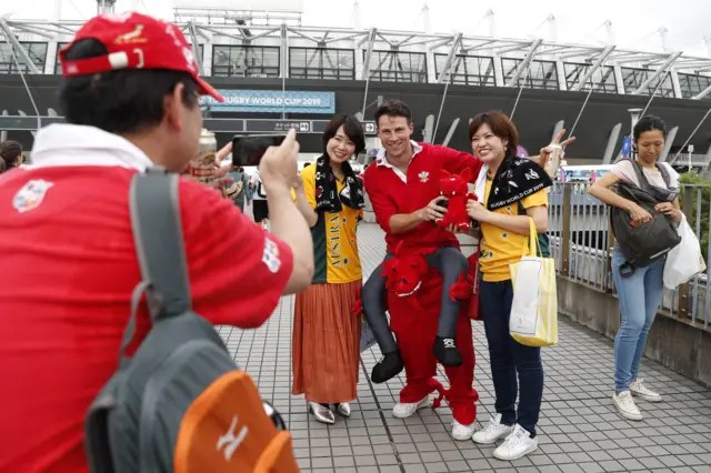 Wales fans