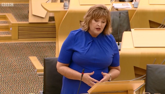 External Affairs Secretary Fiona Hyslop