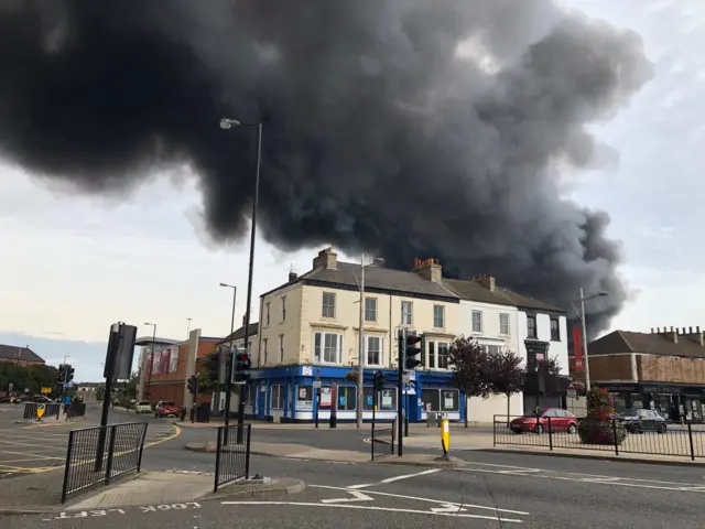 Middlesbrough fire