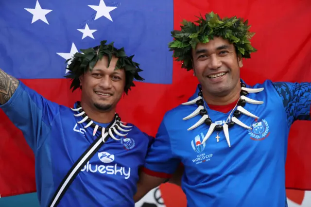 Samoa fans