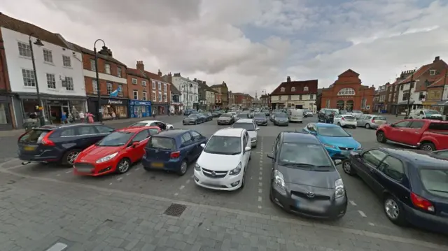 A car park in Beverley