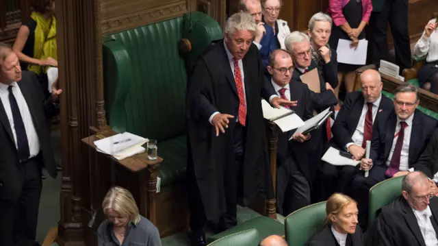 Speaker John Bercow appeals for calm