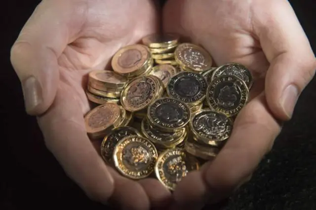 Pound coins