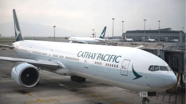 Cathay Pacific plane