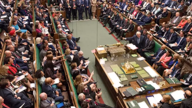 A packed chamber in the Commons