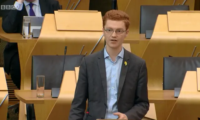 Scottish Green MSP Ross Greer