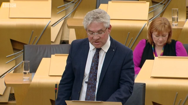 SNP MSP Kenneth Gibson