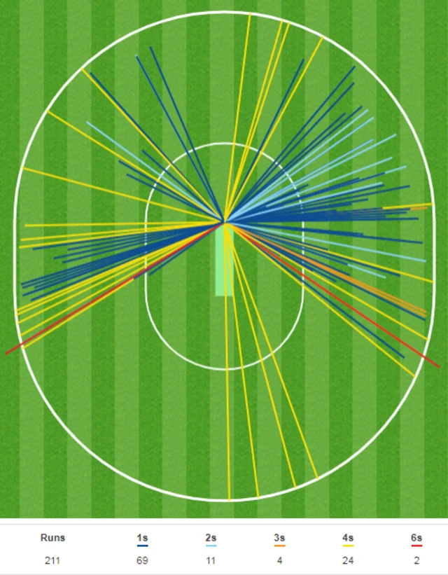 Steve Smith wagon wheel