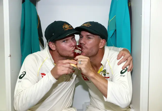 Steve Smith and David Warner