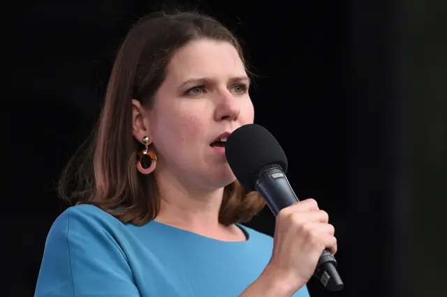 Lib Dem leader Jo Swinson