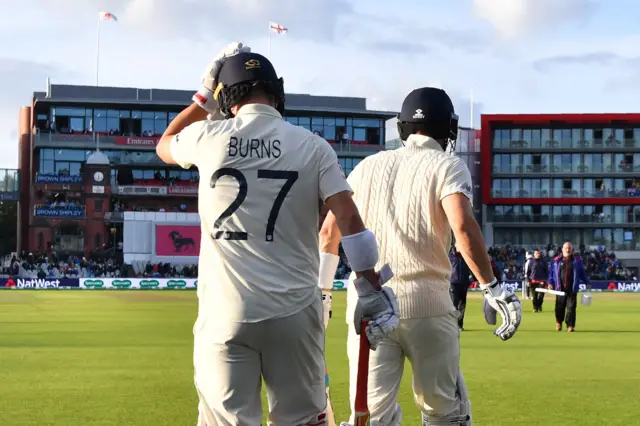 Rory Burns and Joe Denly