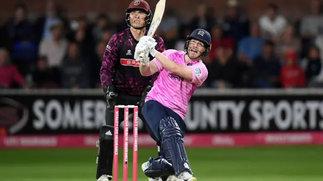 Eoin Morgan hits out against Somerset