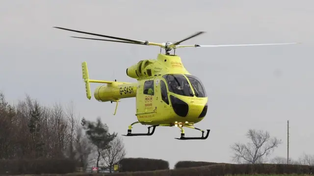 The air ambulance