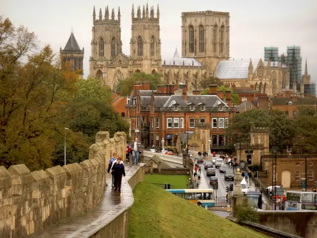 A general view of York