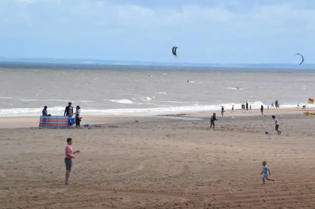 Skegness beach