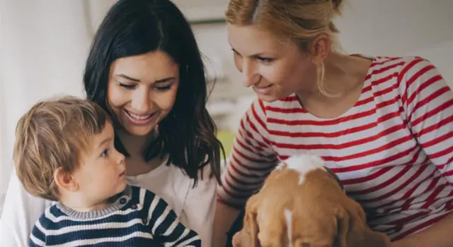 parents with child