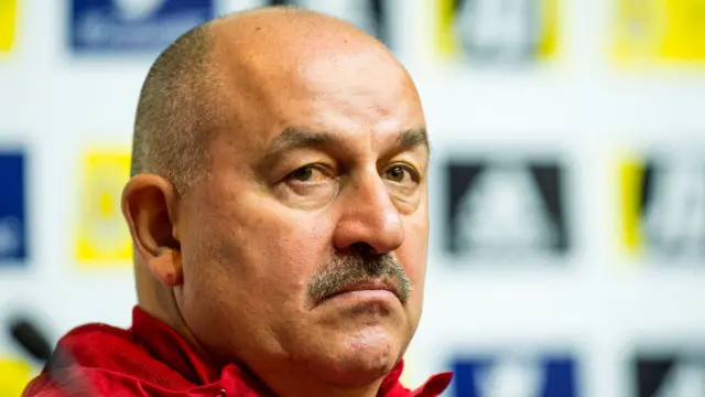 Russia manager Stanislav Cherchesov