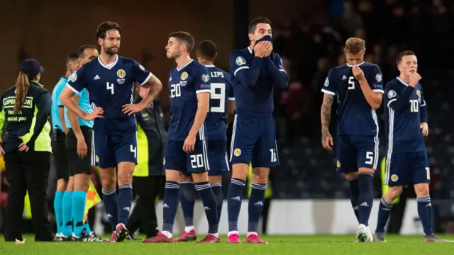 Scotland are six points behind second-placed Russia with a visit to Moscow to come