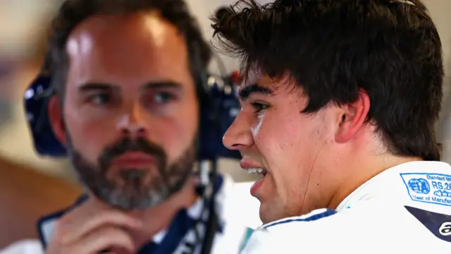 Lance Stroll finishes second in qualifying for Williams at Monza in the 2017 Italian Grand Prix